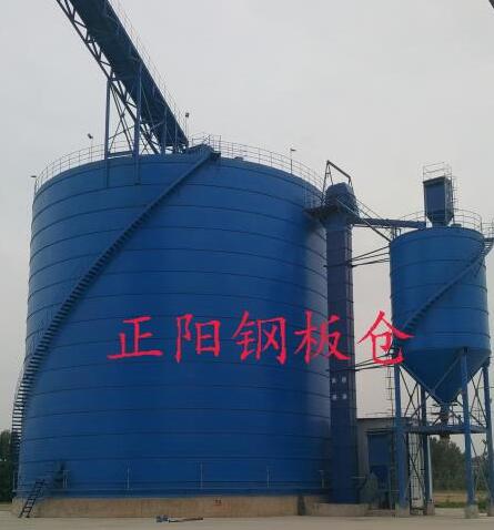 会山镇大型矿粉钢板库